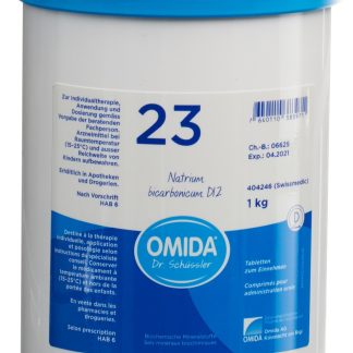 Omida Schüssler Nr23 Natrum bicarbonicum Table D 12 Ds 1000 г