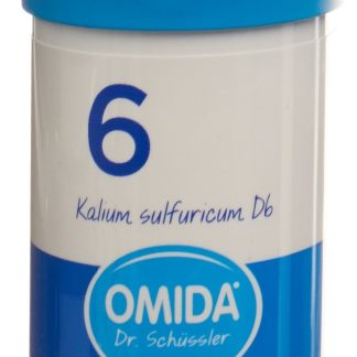 Omida Schüssler Nr6 Калиум серная таблетка D 6 Ds 100 г