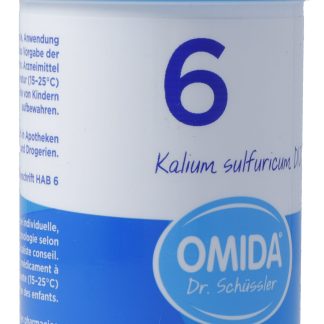 Omida Schüssler Nr6 Калиум серная таблетка D 12 Ds 100 г