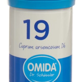 Omida Schüssler Nr19 Cuprum arsenicosum Table D 6 Ds 100 г
