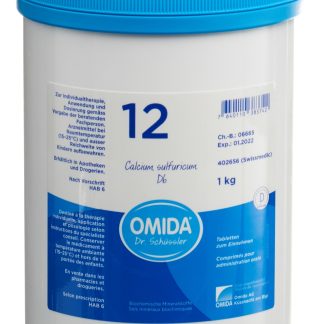 Omida Schüssler Nr12 Кальций серный Таблетка D 6 Ds 1000 г