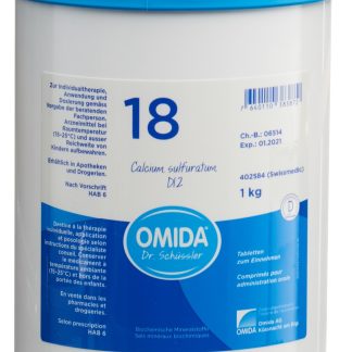 Omida Schüssler Nr18 Кальций серный Таблетка D 12 Ds 1000 г