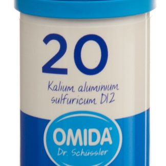 Omida Schüssler Nr20 Калий-алюминиево-серный Таблетка D 12 Ds 100 г