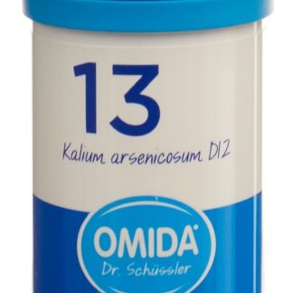 Omida Schüssler Nr13 Мышьяковистый калий Табл. D 12 Ds 100 г