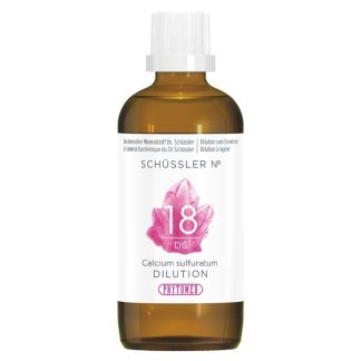 PHYTOMED SCHÜSSLER Nr18 Calcium sulfuricum Dil D 6 100 ml