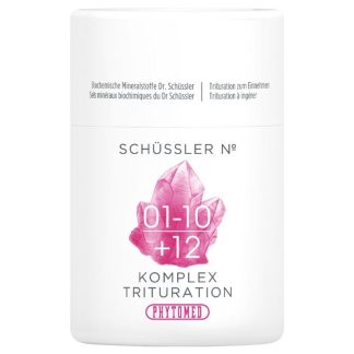 PHYTOMED SCHÜSSLER Комплексная мука № 1-10, 12 80 г