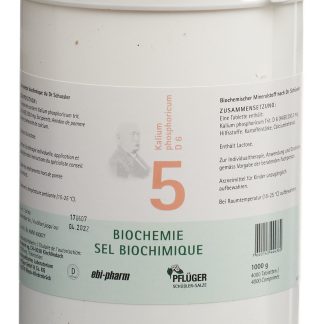 PFLÜGER SCHÜSSLER Nr5 Каль фос Табл D 6 1000 г