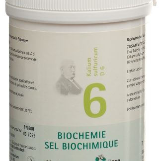 PFLÜGER SCHÜSSLER Nr6 Кал сульф Таблетка D 6 250 г