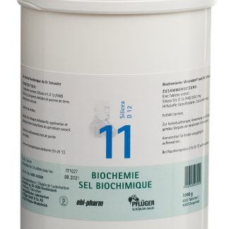 PFLÜGER SCHÜSSLER № 11 Таблетки Silicea D 12 1000 г