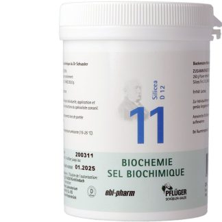 PFLÜGER SCHÜSSLER Nr11 Silicea Plv D 12 250 г