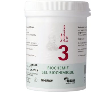 PFLÜGER SCHÜSSLER Nr3 Ferr phos Plv D 12 250 г