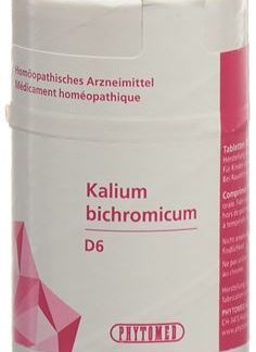 Таблетки PHYTOMED SCHÜSSLER Potassium bichromicum D6 1000 г