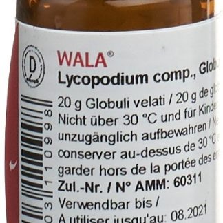 WALA Lycopodium comp., 20 г Globuli velati