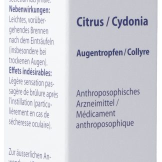 Weleda Citrus/Cydonia Gtt Opht 10 мл