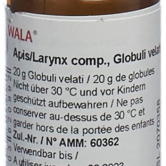 Wala Apis/Гортань комп., Globuli velati 20 г
