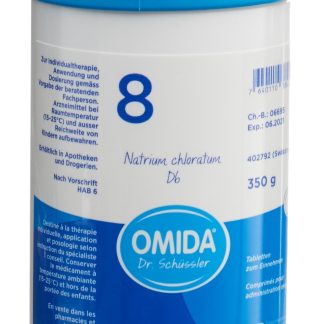 Omida Schüssler Nr8 Натрий хлорат Табл. D 6 Ds 350 г
