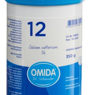 Omida Schüssler Nr12 Кальций серный Таблетка D 6 Ds 350 г