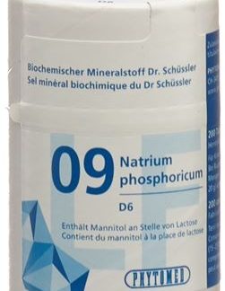 Таблетки PHYTOMED SCHÜSSLER № 9 D6, без лактозы, 500 г