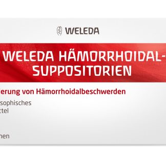 Суппозитории от геморроя WELEDA, 10 штук.