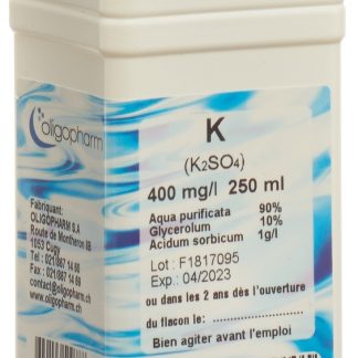 Олигофарм раствор калия 400 мг/л 250 мл