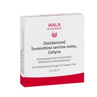 Wala Chelidonium/Terebinthina laricina comp. Гтт Офт 5 х 0,5 мл