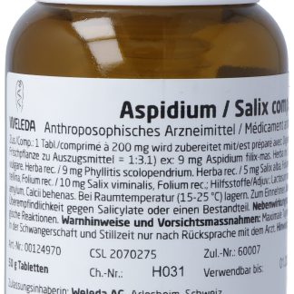 Набор Weleda Aspidium/Salix, 250 шт.
