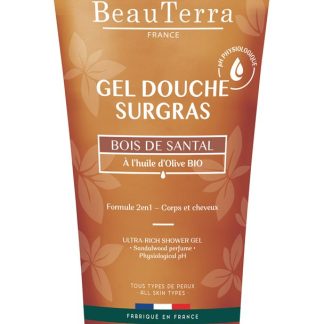 Гель для душа BeauTerra Rich Sandalwood, тюбик 200 мл