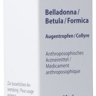 Weleda Belladonna/Betula/Formica Gtt Opht Fl 10 мл