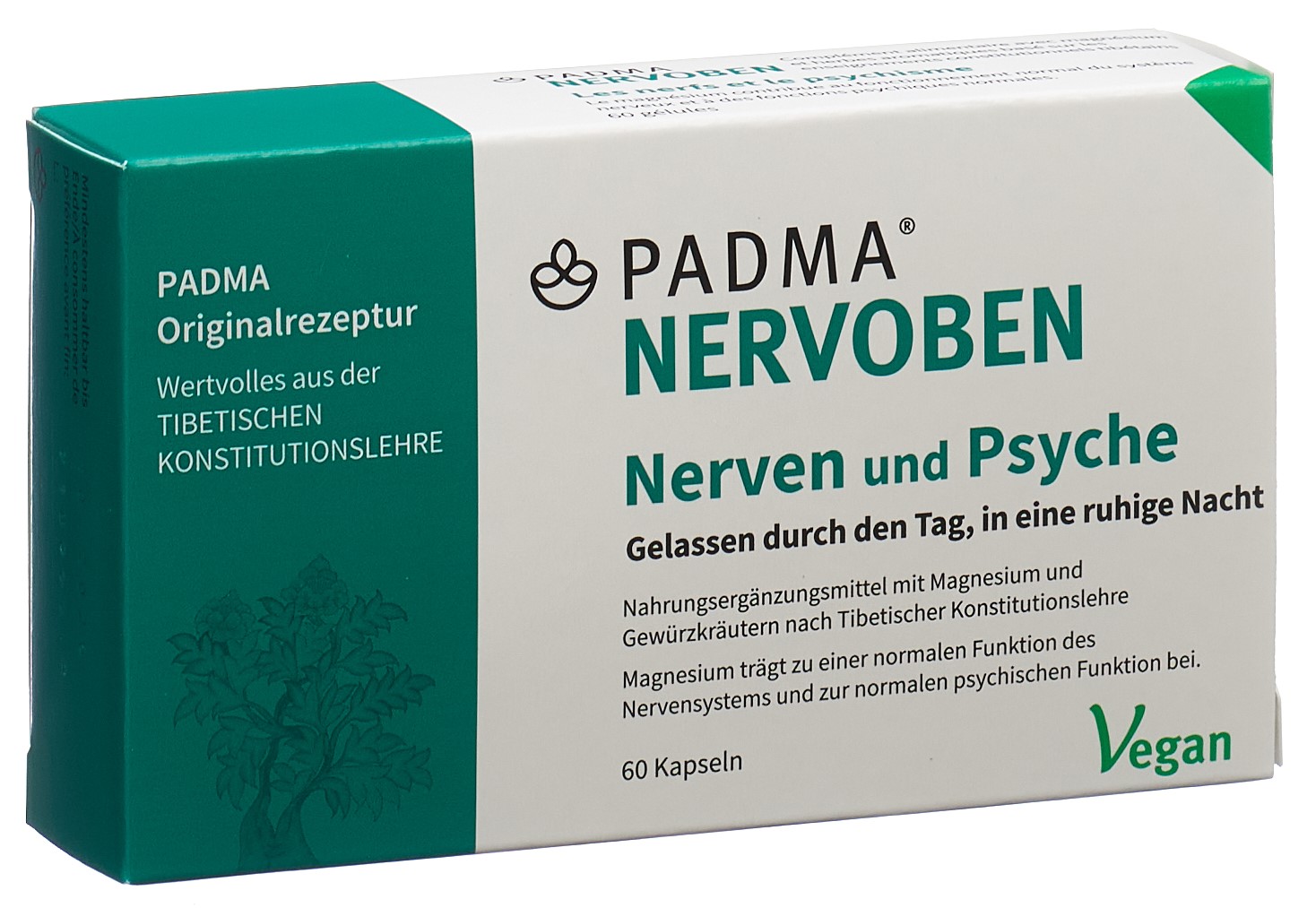 Капсулы Padma NERVOBEN, 60 шт.