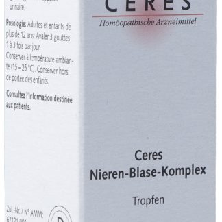 Капли Ceres для почек и мочевого пузыря, флакон 20 мл.