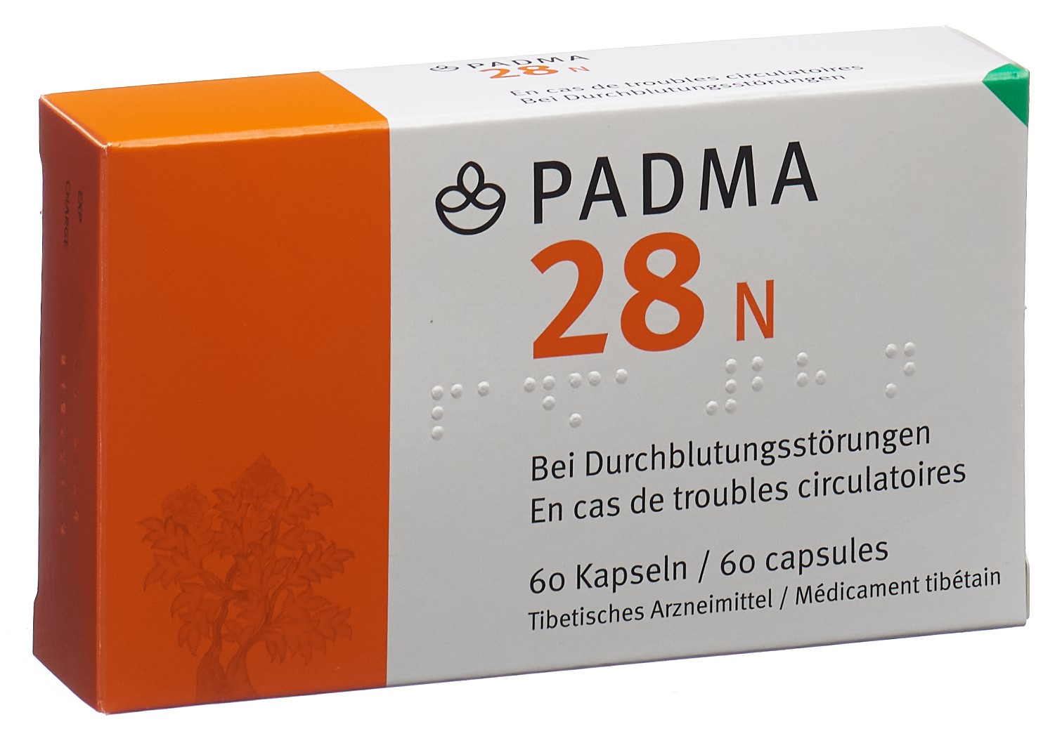 Капсулы PADMA 28 N, 60 шт.