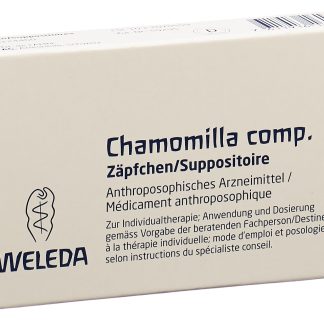 Набор добавок Weleda Chamomilla comp., блистер 10 шт.